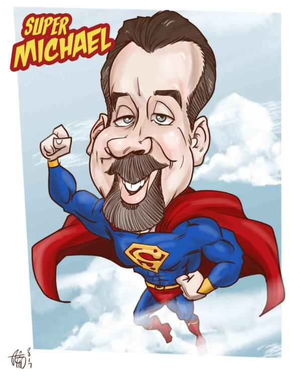 Digital Caricature - In Person Order